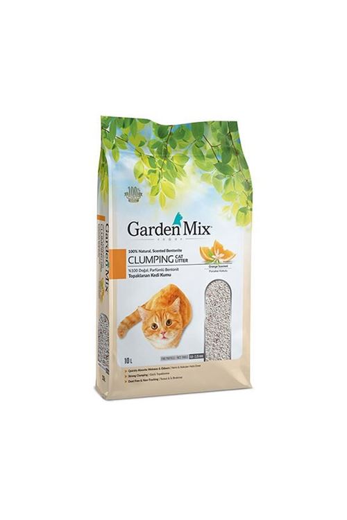 Garden Mix İnce Taneli Portakal Kokulu Kedi Kumu 10 Lt
