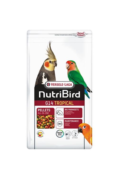 Versele Laga Nutribird G14 Tropikal Pelet Paraket Yemi 10 Kg