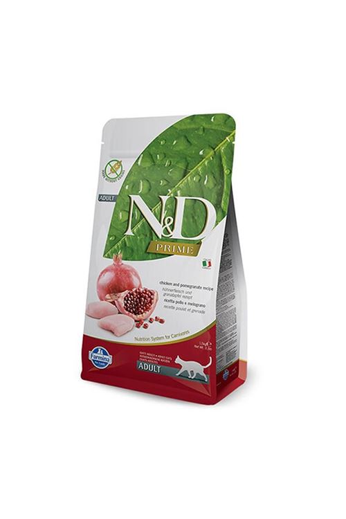 N&D Prime Tavuk ve Narlı Yetişkin Kedi Maması 5 Kg