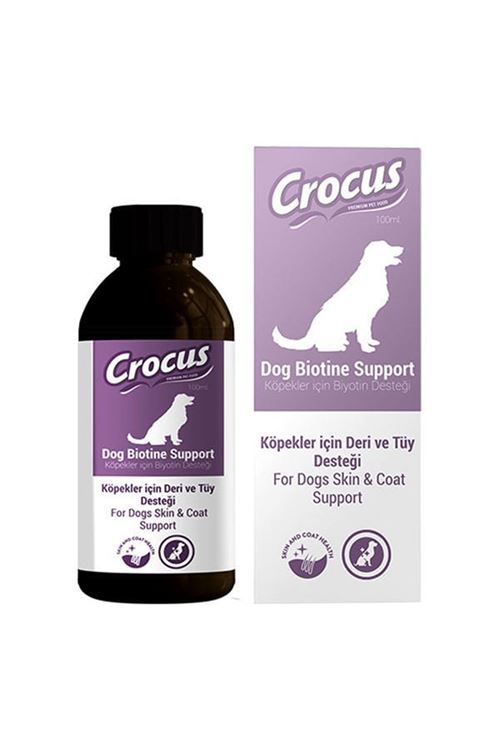 Crocus Köpek Deri ve Tüy Sağlığı Destekleyici Damla 100 Ml