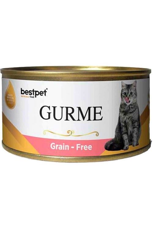 Best Pet Gurme Jöleli Somonlu Kısırlaştırılmış Konserve Kedi Maması 100 Gr