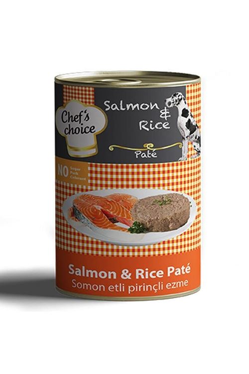 Chefs Choice Kıyılmış Somonlu Yetişkin Köpek Konservesi 400 Gr