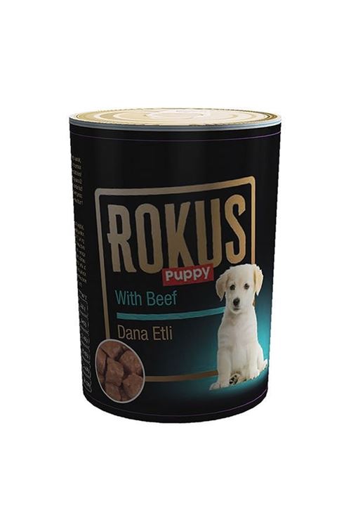 Rokus Dana Etli Konserve Yavru Köpek Maması 410 Gr