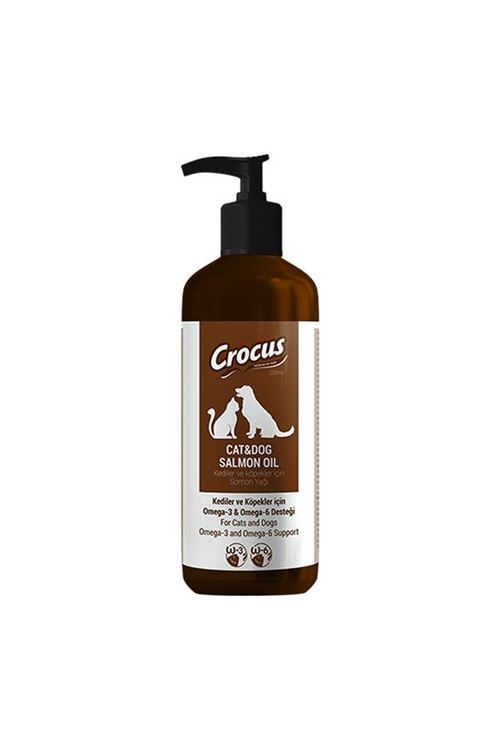 Crocus Salmon Oil Kedi ve Köpek Somon Yağı 200 Ml