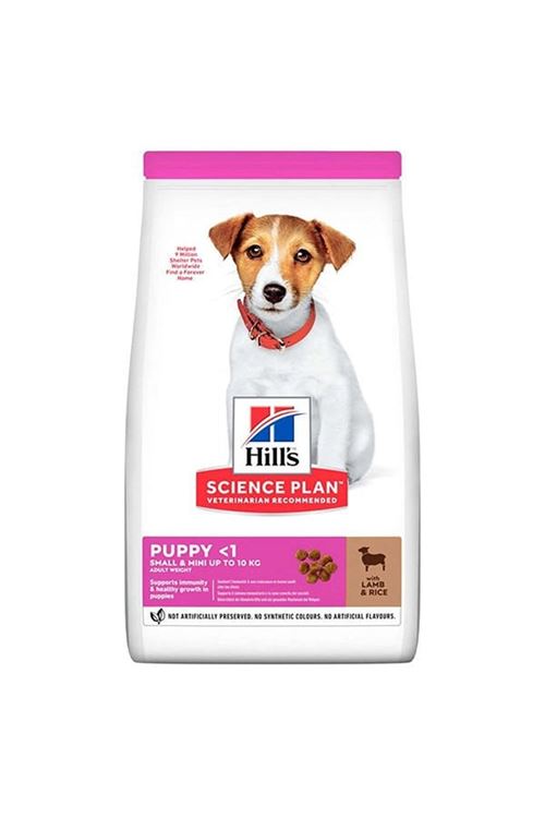 Hills Puppy Small & Mini Kuzu Etli Küçük Irk Yavru Köpek Maması 1.5 Kg