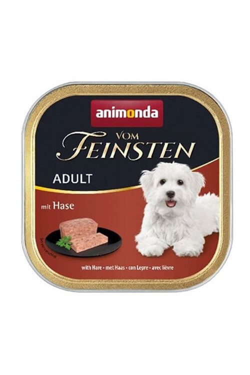 Animonda Vom Feinsten Tavşan Etli Yetişkin Köpek Konservesi 150 Gr