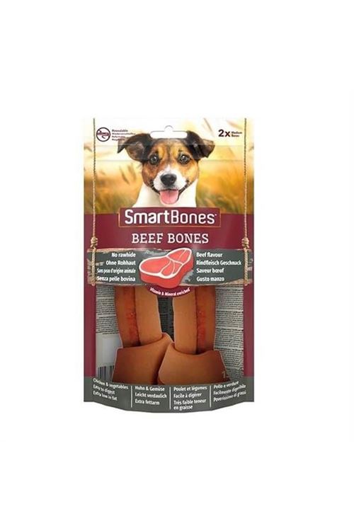 Smart Bones Sığır Etli Düğüm Kemik Köpek Ödül Maması M 158 Gr