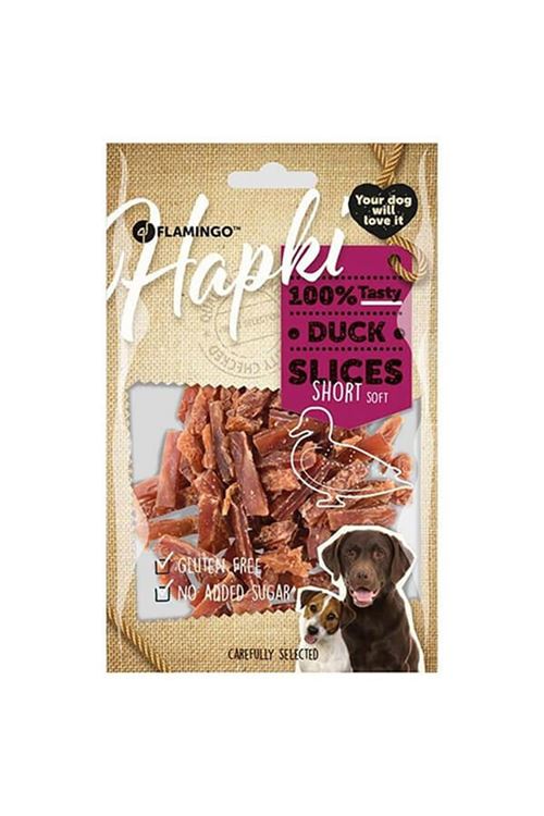 Flamingo Hapki Glutensiz  Ördekli  Köpek Ödülü 85 Gr