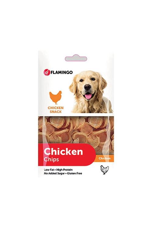 Flamingo Hapki Tavuk Cips Köpek Ödül Maması 85 Gr