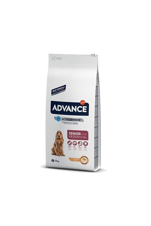 Advance Senior Medium Tavuklu Orta Irk Yaşlı Köpek Maması 12 Kg
