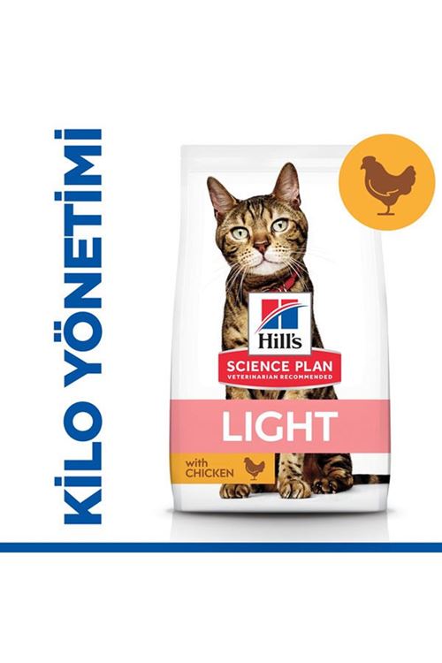 Hills Light Tavuklu Yetişkin Diyet Kedi Maması 1.5 Kg