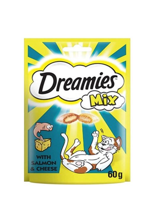 Dreamies Somon ve Peynirli Mix Kedi Ödül Maması 60 Gr