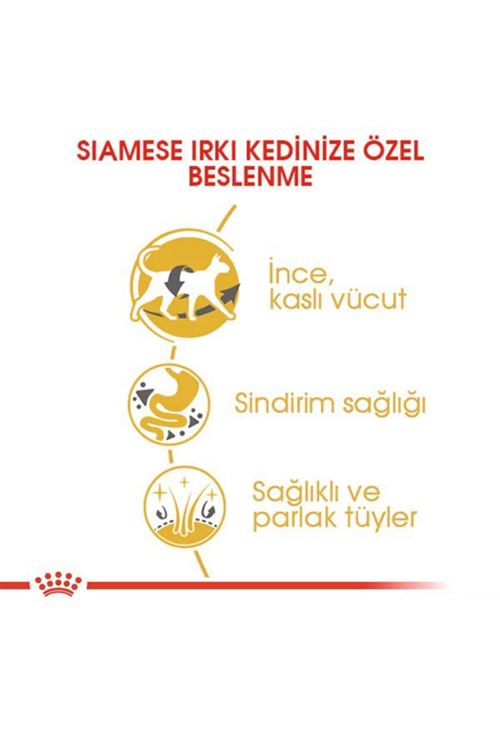 Royal Canin Siamese Adult Yetişkin Siyam Kedisi Maması 2 Kg