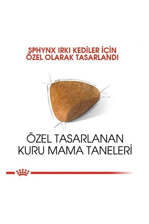 Royal Canin Tüysüz Sphynx Cinsi Yetişkin Kedi Maması 2 Kg