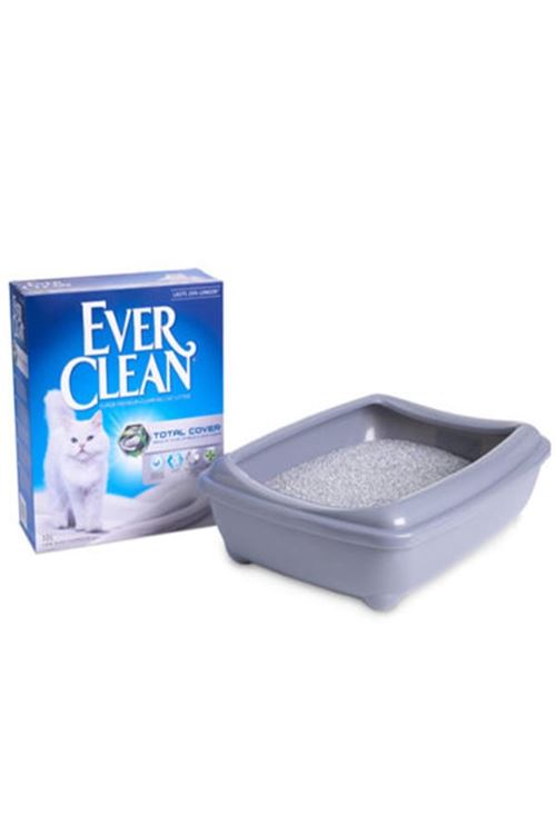 Ever Clean Total Cover Kokusuz Topaklanan Kedi Kumu 10 Lt