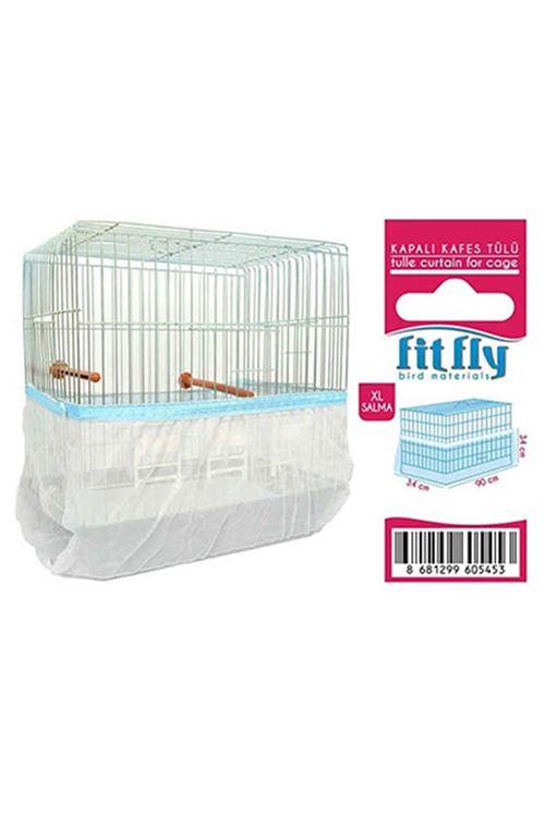 Fit Fly Lüx Kapalı Kafes Tülü Salma Xlarge