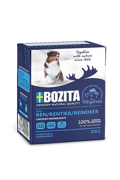 Bozita Naturals Geyikli Yetişkin Köpek Konservesi 370 Gr