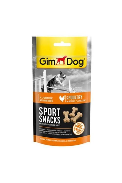 Gimdog Sportsnacks Tavuklu Köpek Ödül Maması Tablet 60 Gr
