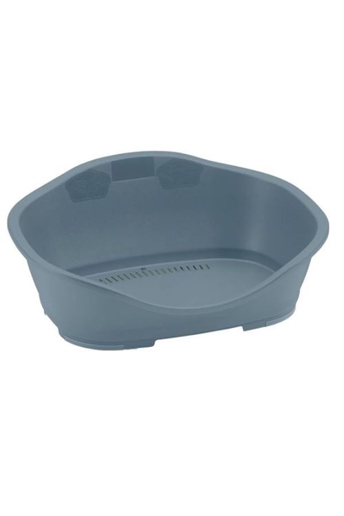 Stefanplast Sleeper Sert Plastik Kedi ve Köpek Yatağı Mavi 80.5x55x32 Cm No:3