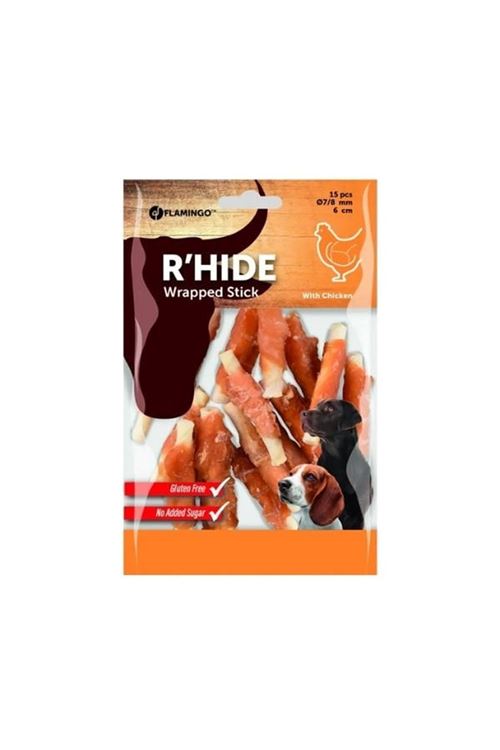 Filamingo Tavuklu Burgu Glutensiz Köpek Ödül Maması 6 Cm 100 Gr