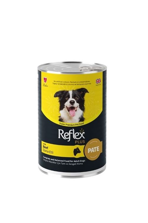 Reflex Plus Pate İçinde Dana Etli Yetişkin Konserve Köpek Maması 395 Gr