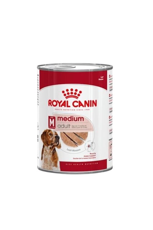 Royal Canin Loaf Mousse Orta Irk Ezme Yetişkin Konserve Köpek Maması 410 Gr