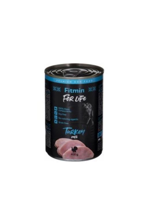 Fitmin For Life Hindi Etli Pate Yetişkin Konserve Köpek Maması 400 Gr