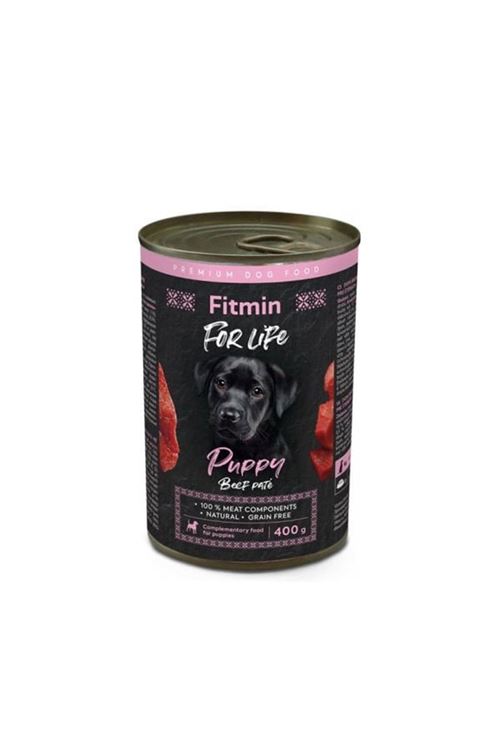 Fitmin For Life Biftekli Pate Yavru Konserve Köpek Maması 400 Gr