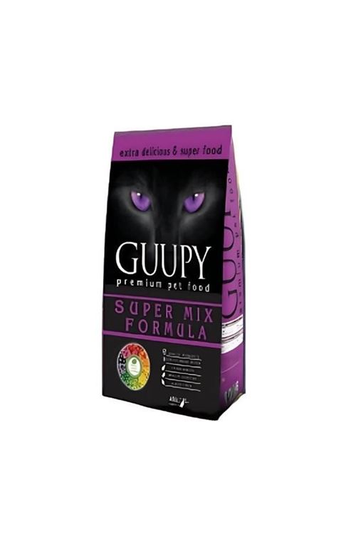 Guupy Premium Super Mix Formula Yetişkin Kedi Maması 1 Kg