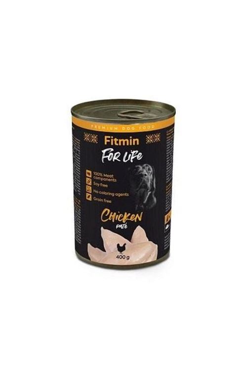 Fitmin For Life Tavuk Etli Pate Yetişkin Konserve Köpek Maması 400 Gr