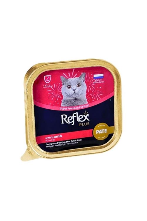Reflex Plus Pate Kuzu Etli Yetişkin Konserve Kedi Maması 85 Gr