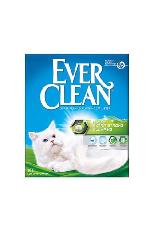 Ever Clean Extra Strong Kokulu Topaklanan Kedi Kumu 10 Lt