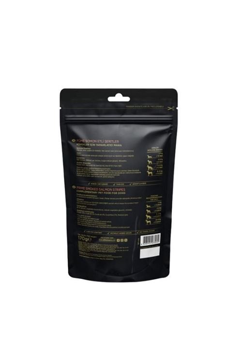 Reflex Snackies Natural Füme Somon Etli Şerit Köpek Ödül Maması 170 Gr