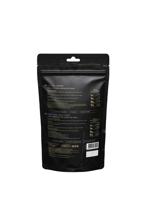 Reflex Snackies Natural Keçi Etli Küpler Tahılsız Köpek Ödül Maması 170 Gr