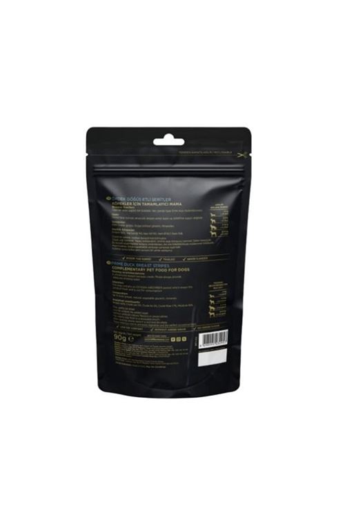 Reflex Snackies Natural Ördek Göğüs Etli Şerit Tahılsız Köpek Ödül Maması 90 Gr