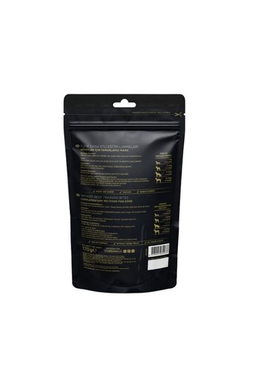 Reflex Snackies Natural Füme Dana Etli Tahılsız Köpek Eğitim Lokmaları 170 Gr