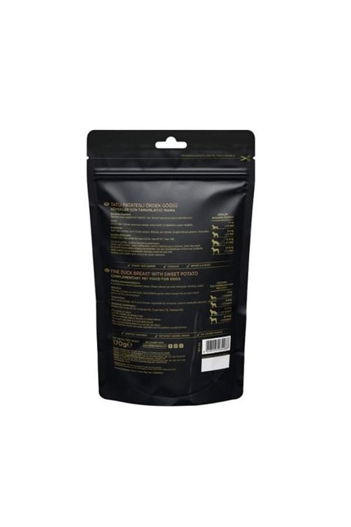 Reflex Snackies Natural Tatlı Patatesli Ördek Göğsü Tahılsız Köpek Ödül Maması 170 Gr