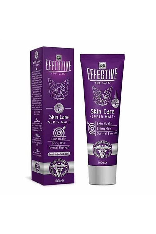 Delibon Effective Skin Care Malt Katkılı Deri ve Tüy Sağlığı Kedi Macunu 100 Gr