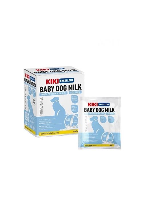 Kiki Excellent Yavru Köpekler için Süt Tozu 5 Gr 10 Adet