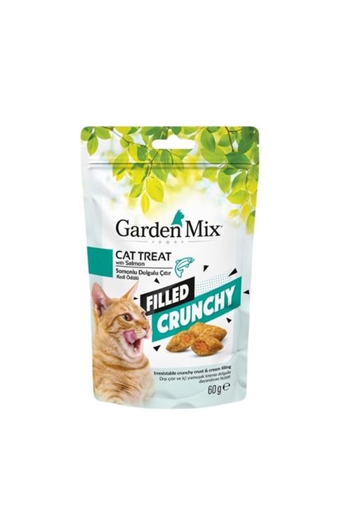 Garden Mix Somonlu İçi Dolgulu Kedi Ödül Maması 60 Gr