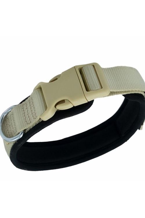 Doggie Havalı Dokuma Köpek Boyun Tasması Medium Kamuflaj 2.5x40-50 Cm