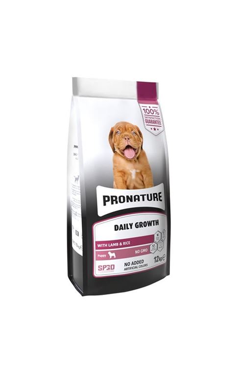 Pronature Daily Puppy Küçük Irk Kuzu Etli Yavru Köpek Maması 12 Kg