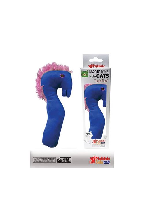 Matatabi Cats Horsi Kedi Oyuncağı Mavi 26 Cm