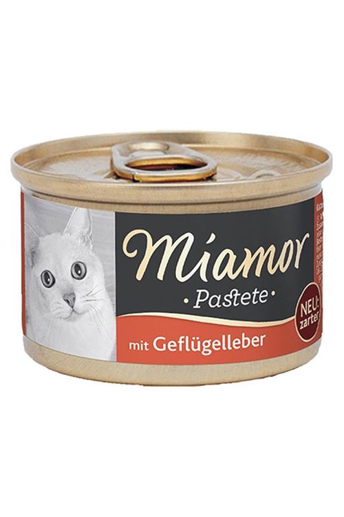 Miamor Pastete Ciğerli Tahılsız Konserve Kedi Maması 85 Gr