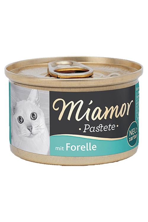 Miamor Pastete Alabalıklı Tahılsız Konserve Kedi Maması 85 Gr
