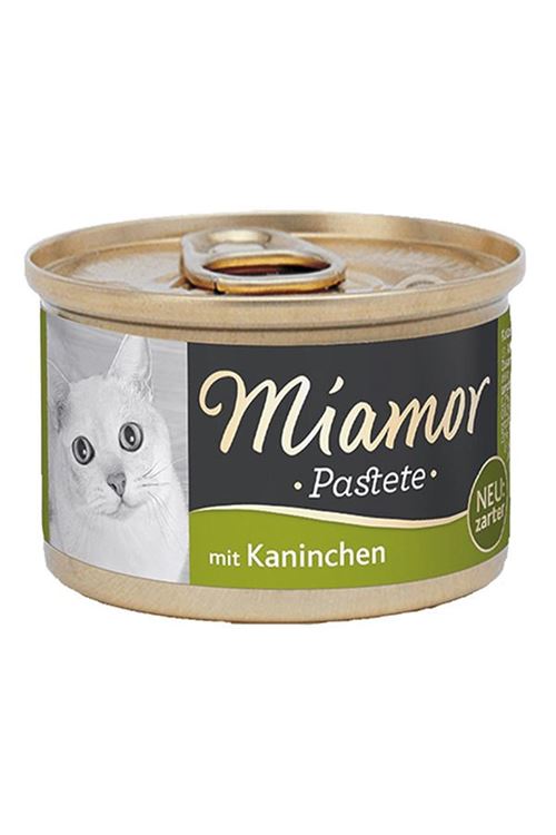 Miamor Pastete Tavşanlı Tahılsız Konserve Kedi Maması 85 Gr