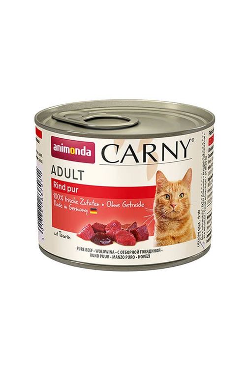Animonda Carny Sığır Etli Yetişkin Konserve Kedi Maması 200 Gr