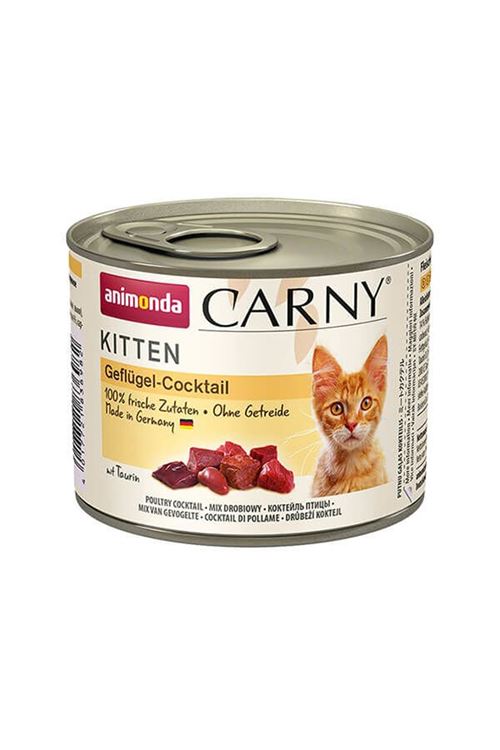 Animonda Carny Kitten Kümes Hayvanlı Konserve Kedi Maması 200 Gr