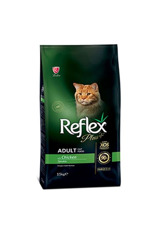 Reflex Plus Adult Tavuklu Yetişkin Kedi Maması 15 Kg