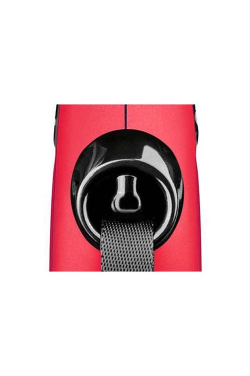 Flexi New Classic Şerit Otomatik Köpek Gezdirme Tasması Large Kırmızı 5 Mt